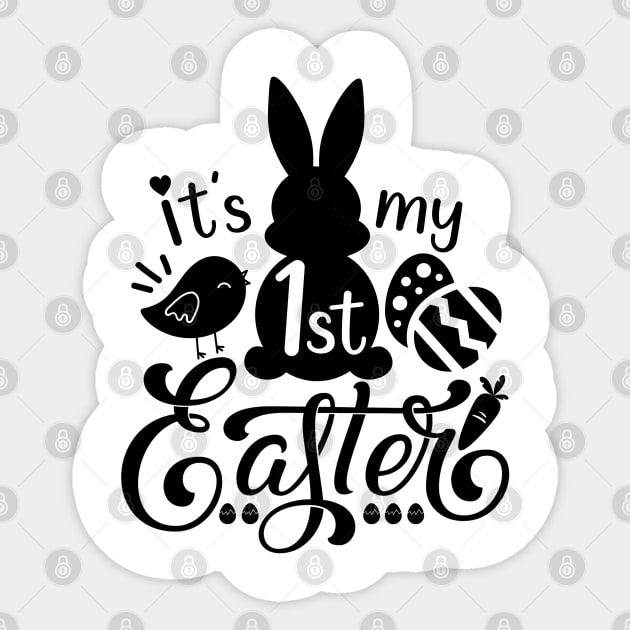 It's My First Easter Sticker by BabyOnesiesPH